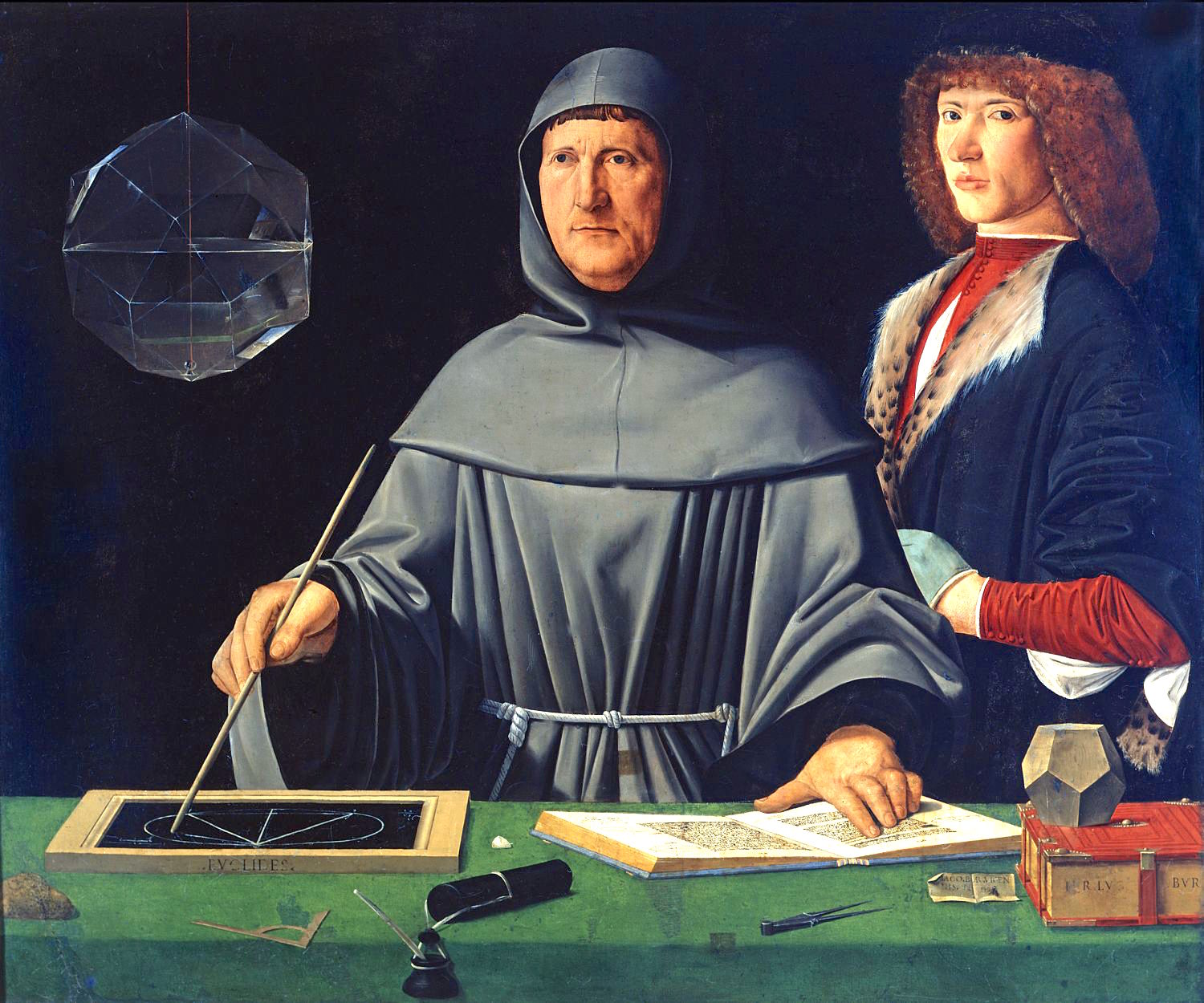 Luca Pacioli, the Renaissance friar credited with codifying double-entry bookkeeping — the debit-and-credit discipline every solicitors' accounts entry still follows.