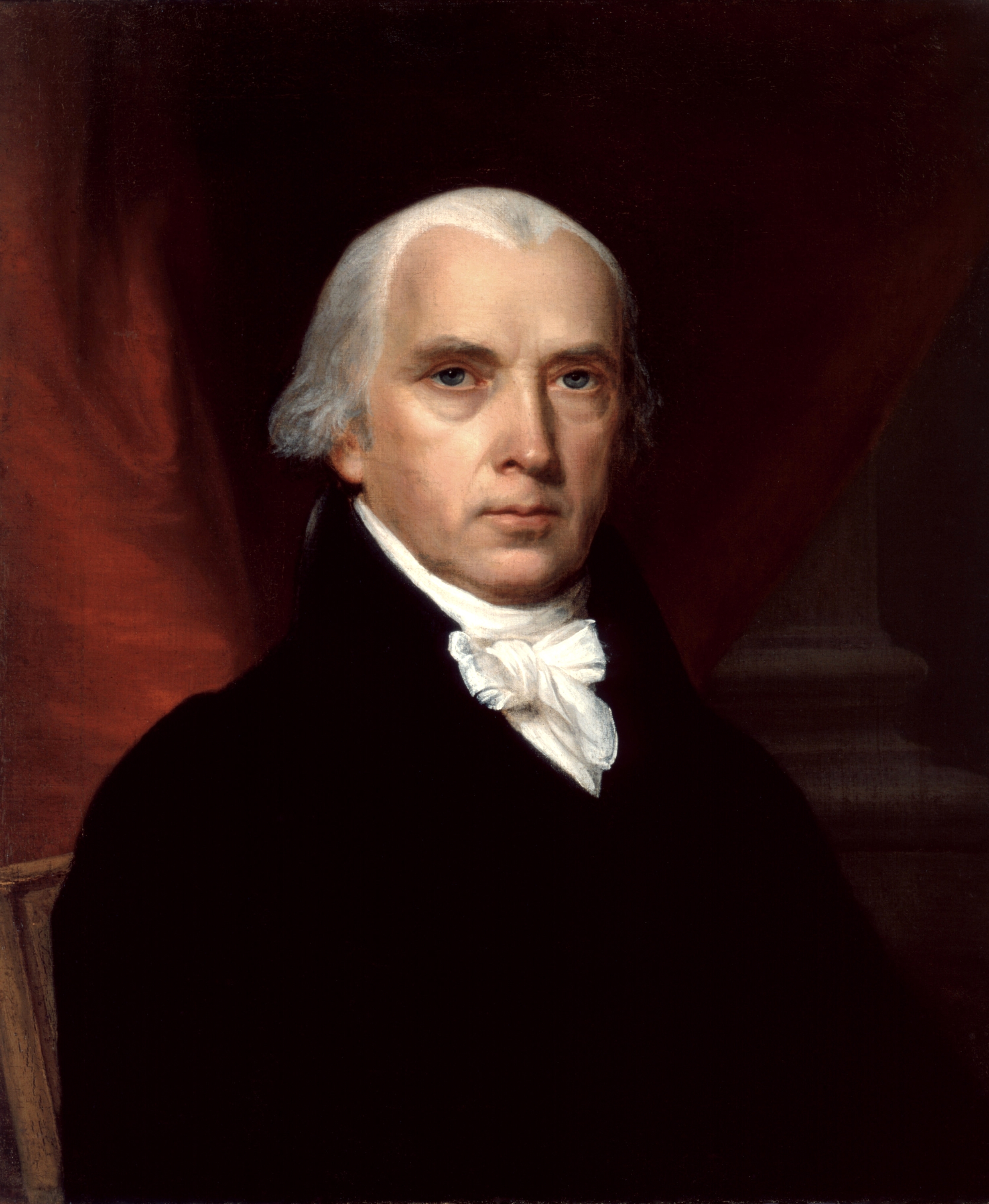 James Madison, whose intellectual contributions to the Convention earned him the title "Father of the Constitution."