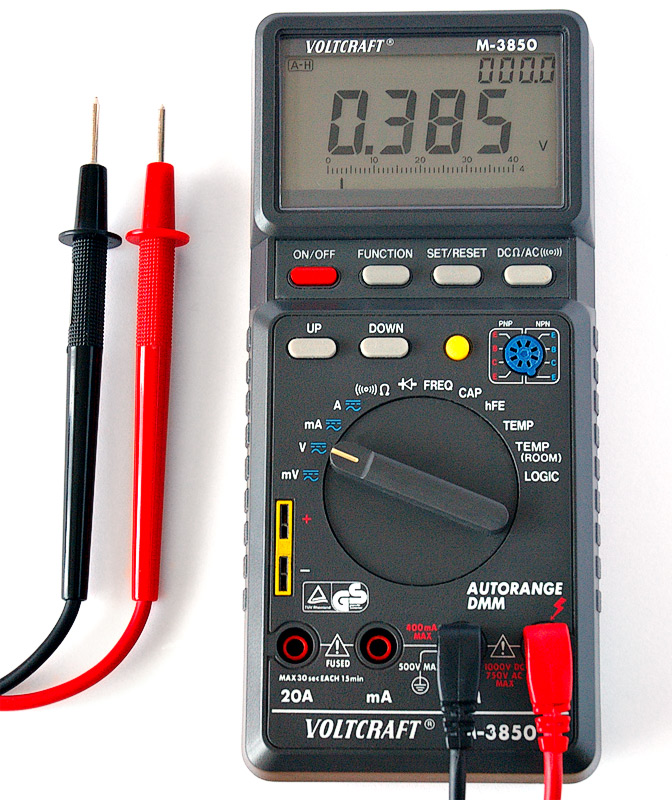 A digital multimeter can be used to manually measure voltage and current on copper lines, ensuring that Power over Ethernet (PoE) devices are receiving adequate electrical power to operate.