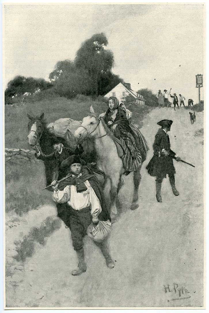 Differing accounts of the American Revolution—such as those of Patriots versus British Loyalists fleeing to Canada—demonstrate how authors emphasize different historical facts based on their perspectives.