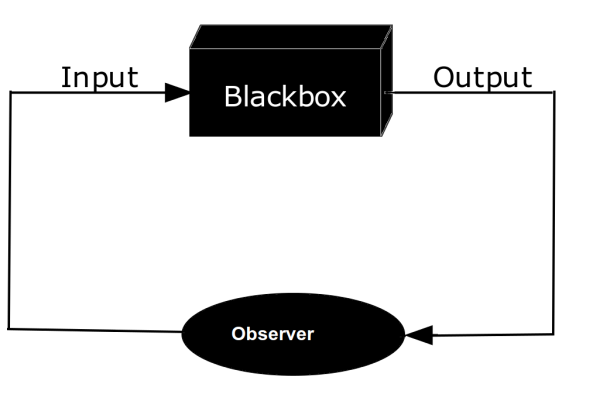 A continuous feedback loop model illustrating how real-time observation and adjustments are made, paralleling how educators use assessment data to modify instruction.
