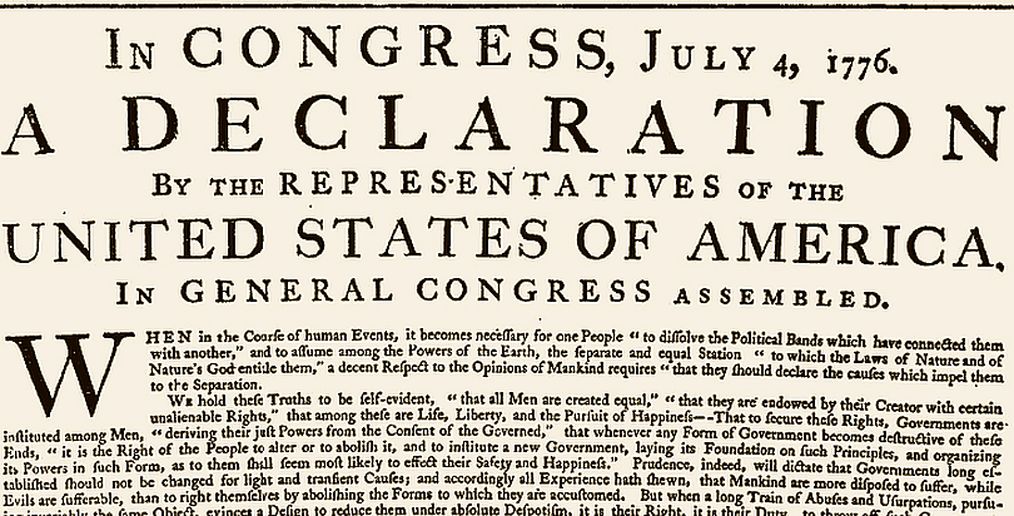 Because undisputed historical facts belong to the public domain—such as the 1776 printing and signing of the Declaration of Independence—they are considered common knowledge and do not require academic attribution.
