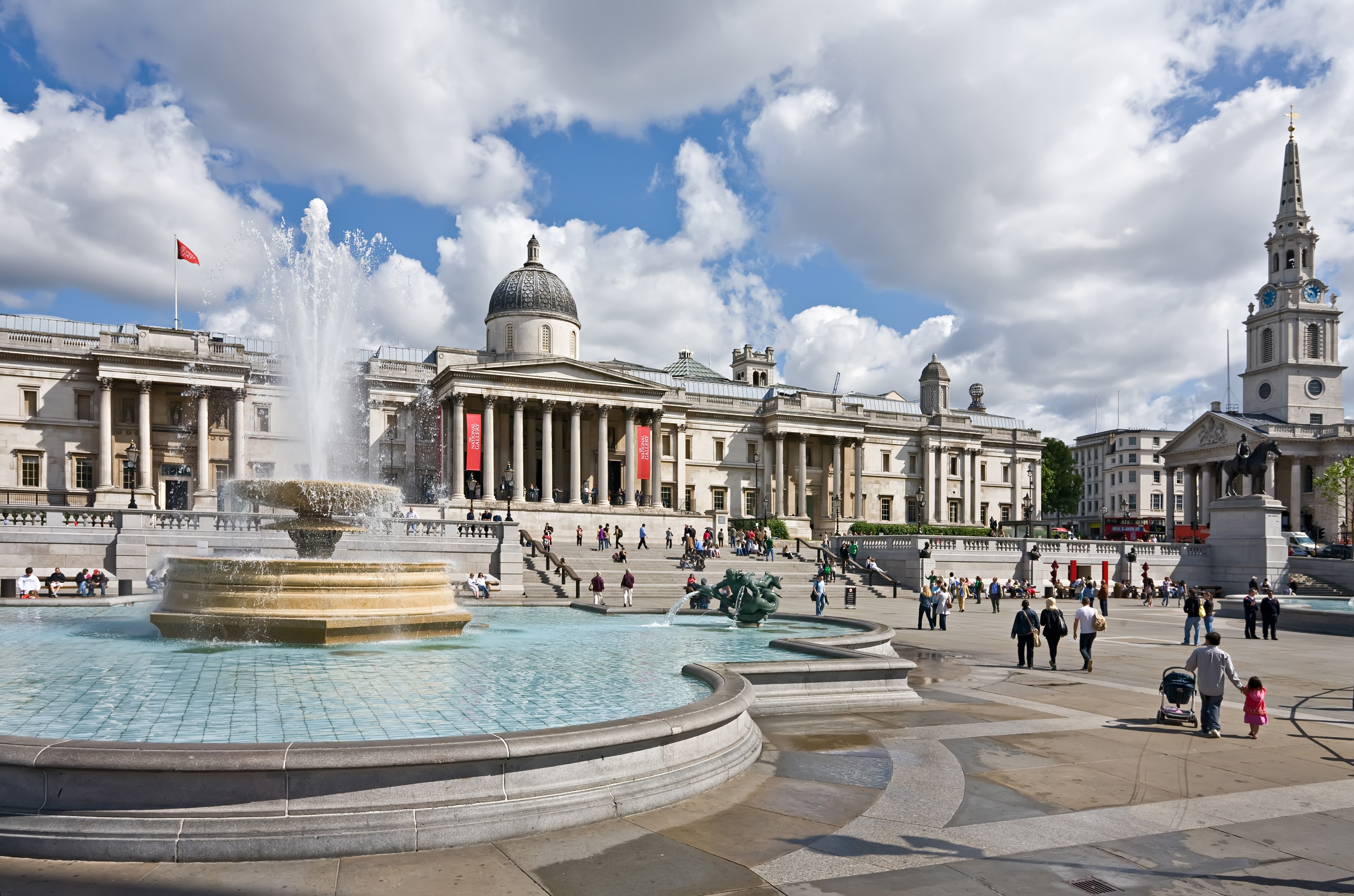 Trafalgar Square covers about one hectare — a useful mental yardstick for PRR's permitted garden and grounds area of up to 0.5 hectares.
