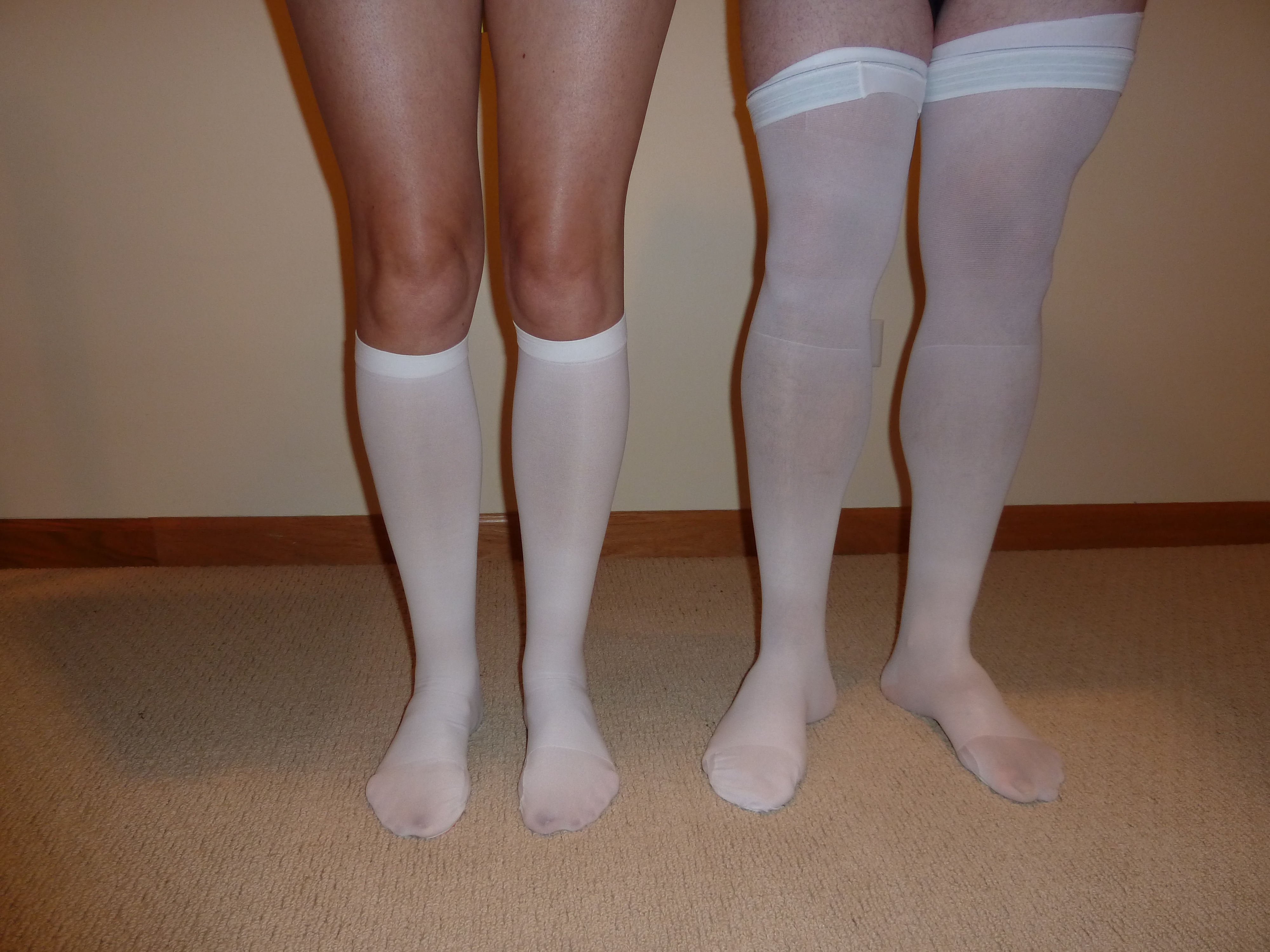 Anti-embolism compression stockings apply precise, graduated external pressure to the lower extremities to physically counteract venous pooling and combat stagnation.