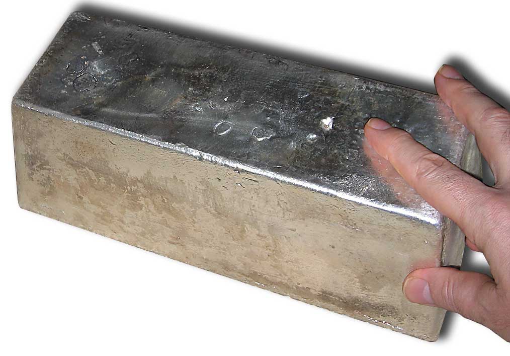 Physical commodities, such as this 1,000-ounce silver bullion bar, are explicitly excluded from the definition of a security because their return relies on market appreciation of intrinsic value rather than the management efforts of a third party.