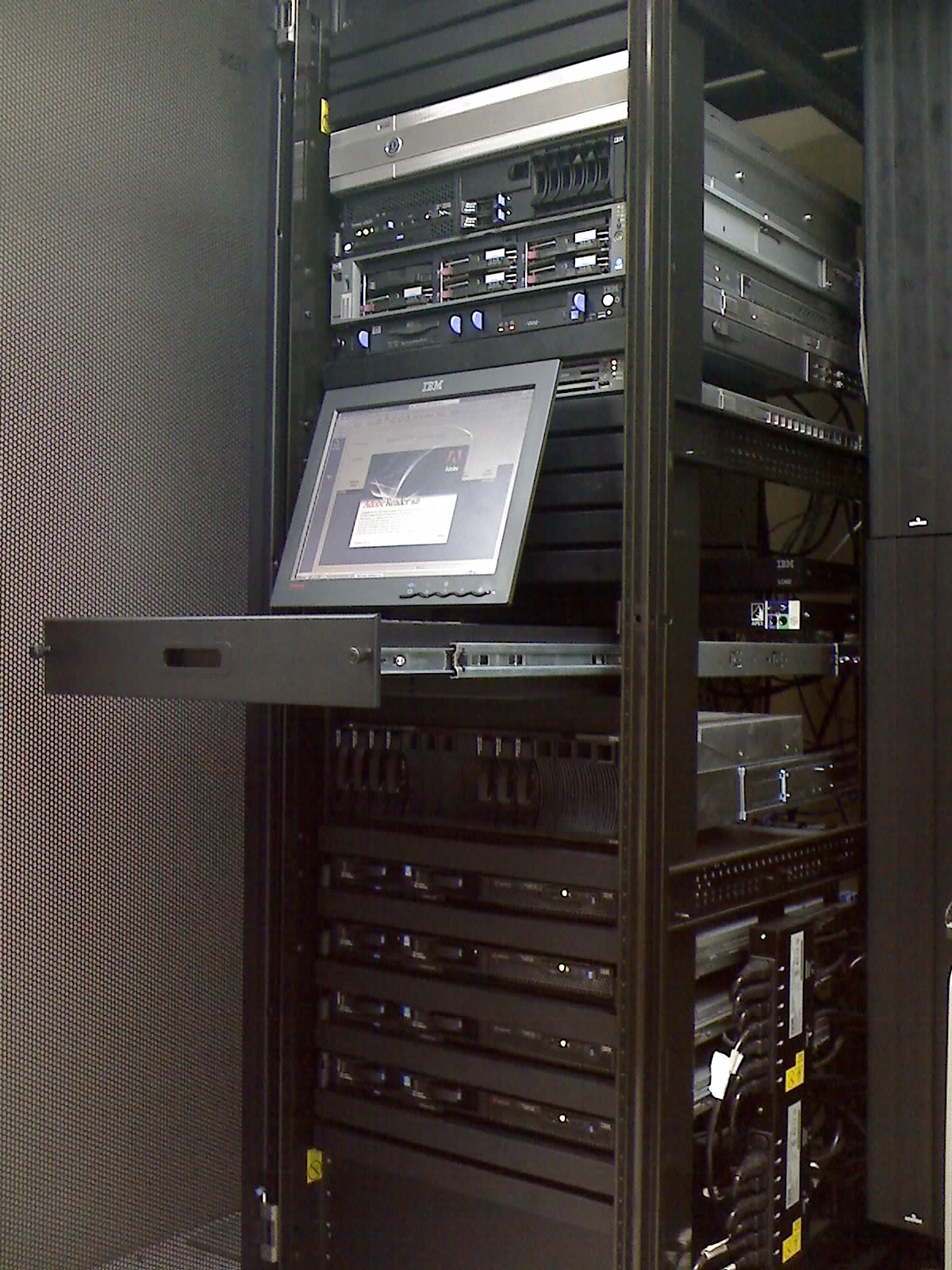With AWS Outposts, a standard 19-inch server rack is physically installed and managed within a customer's on-premises facility.