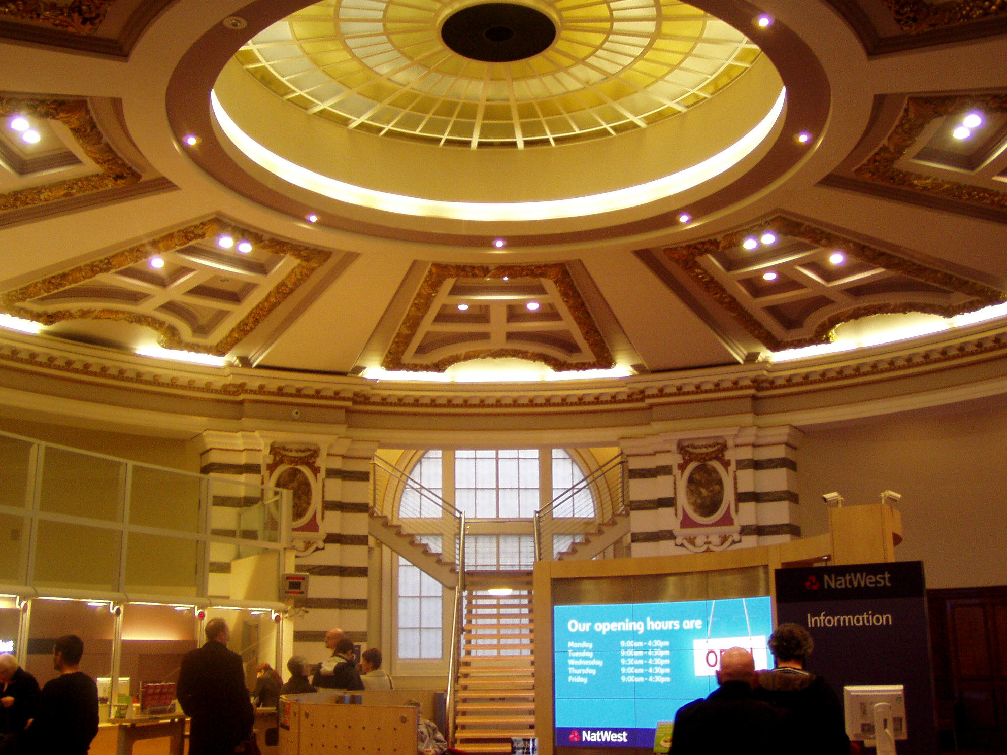 A bank branch — the paradigm example of a non-party disclosure target under CPR 31.17, such as a bank ordered to produce transaction records relevant to a fraud claim it has no stake in.