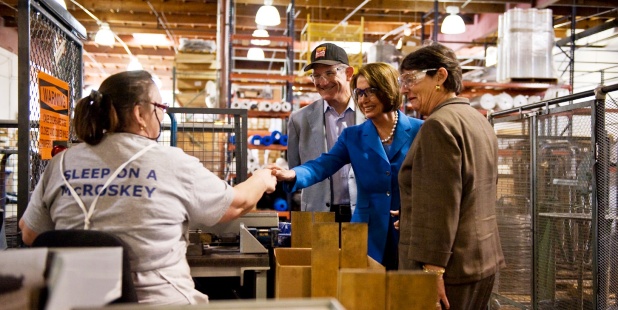 A family-owned business (McRoskey Mattress Co., founded 1899) — the kind of enterprise a solicitor might help sell shares in, triggering the FSMA perimeter question this topic explores.