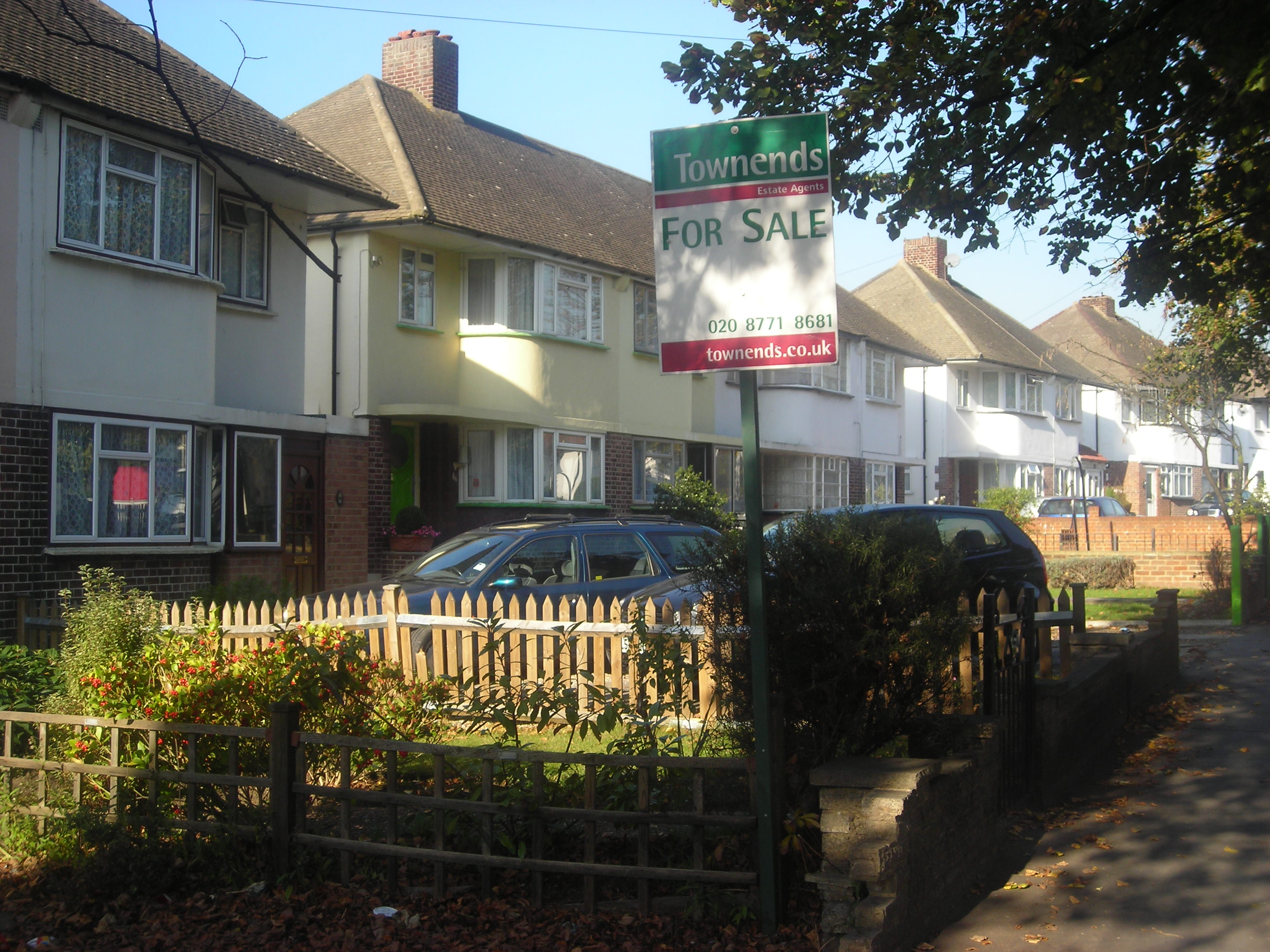 A semi-detached family home — the kind of asset Principal Private Residence Relief exempts from CGT when it has been the owner's only or main residence throughout ownership.