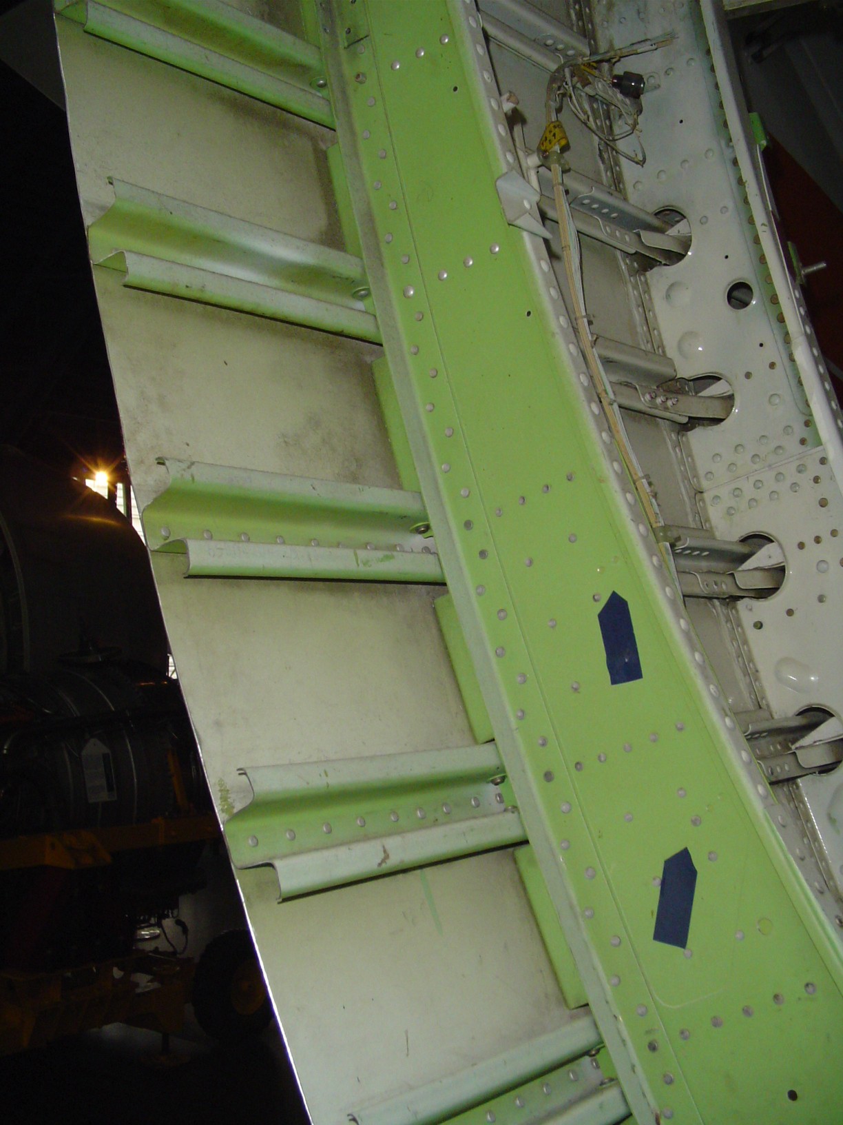 The sectioned fuselage of a Boeing 747. In physical engineering and aerospace, predictive roadmaps are required because core structural components cannot easily be altered once production begins.
