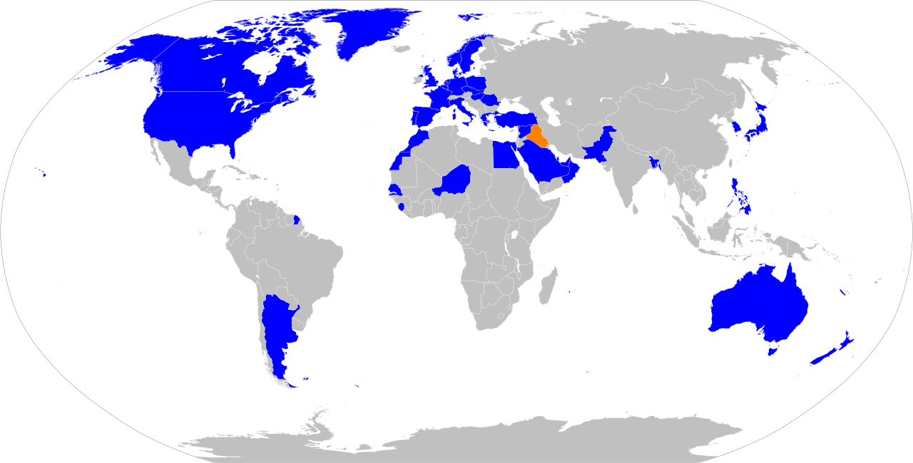 The massive US-led military coalition assembled during the 1991 Gulf War provided a stark demonstration of American unipolarity and global hegemony following the collapse of the Soviet Union.