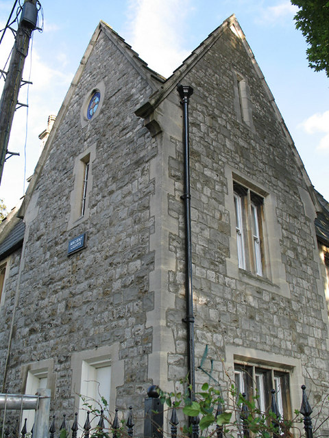 An "Ancient Lights" plaque at a London cemetery gatehouse — the same right-to-light notice practice, evidencing the separate 20-year prescriptive period the Prescription Act 1832 sets specifically for easements of light.