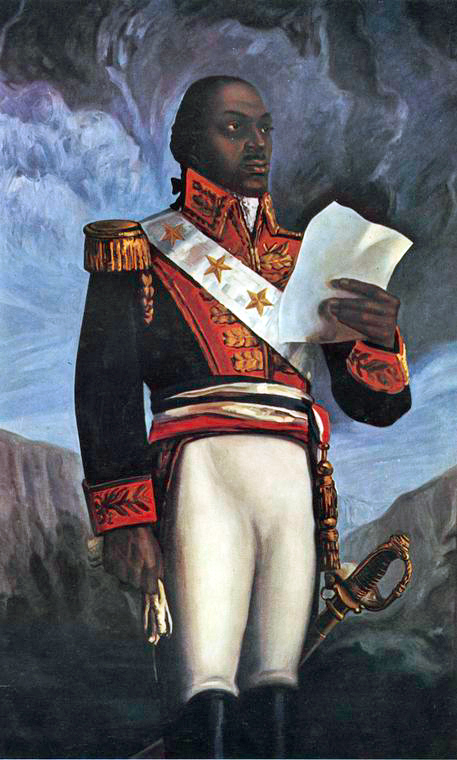 General Toussaint Louverture, who successfully led the Haitian Revolution, resulting in the world's first independent state founded by formerly enslaved people.