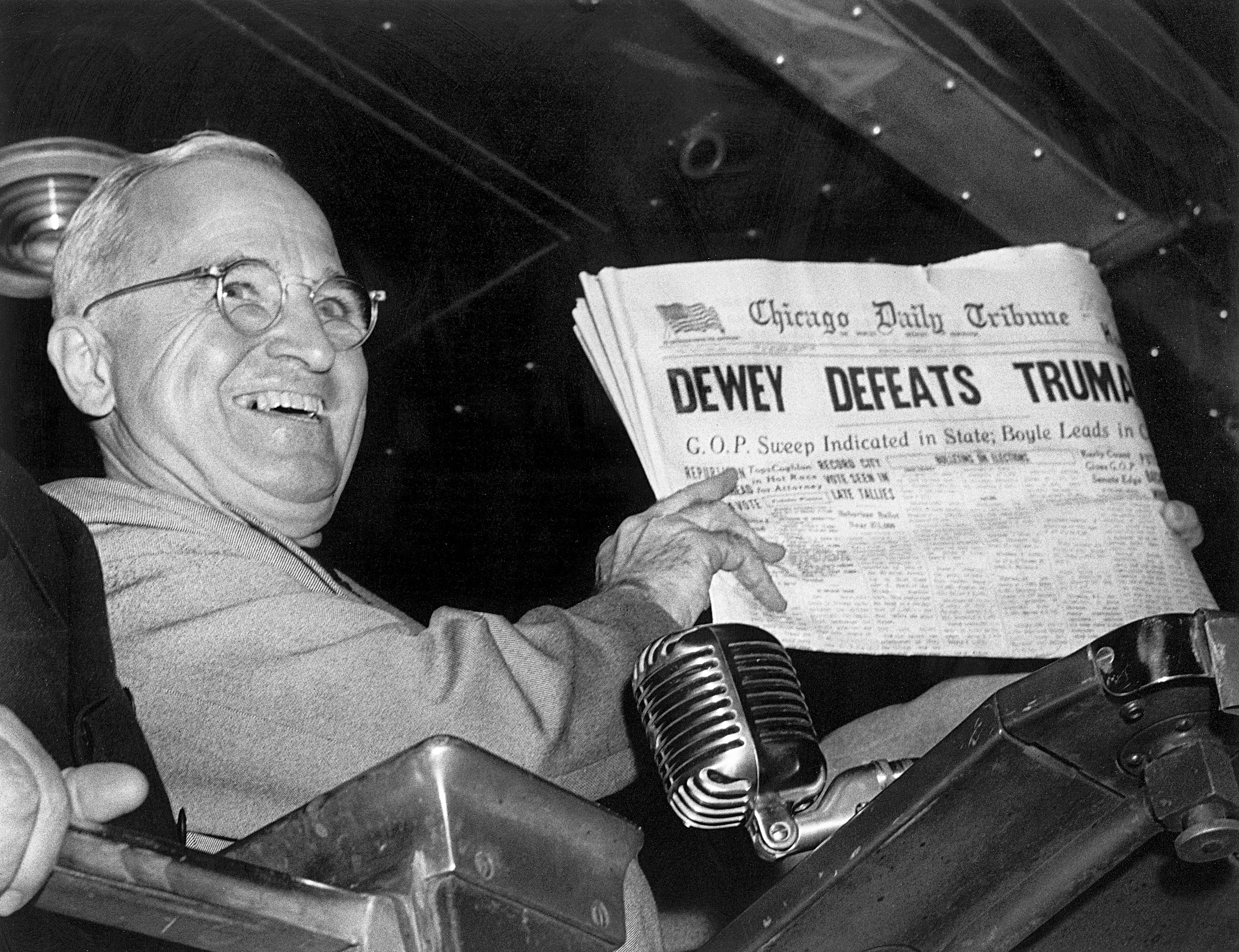 The infamous "Dewey Defeats Truman" headline serves as an early example of misinformation, highlighting the critical need for media literacy.