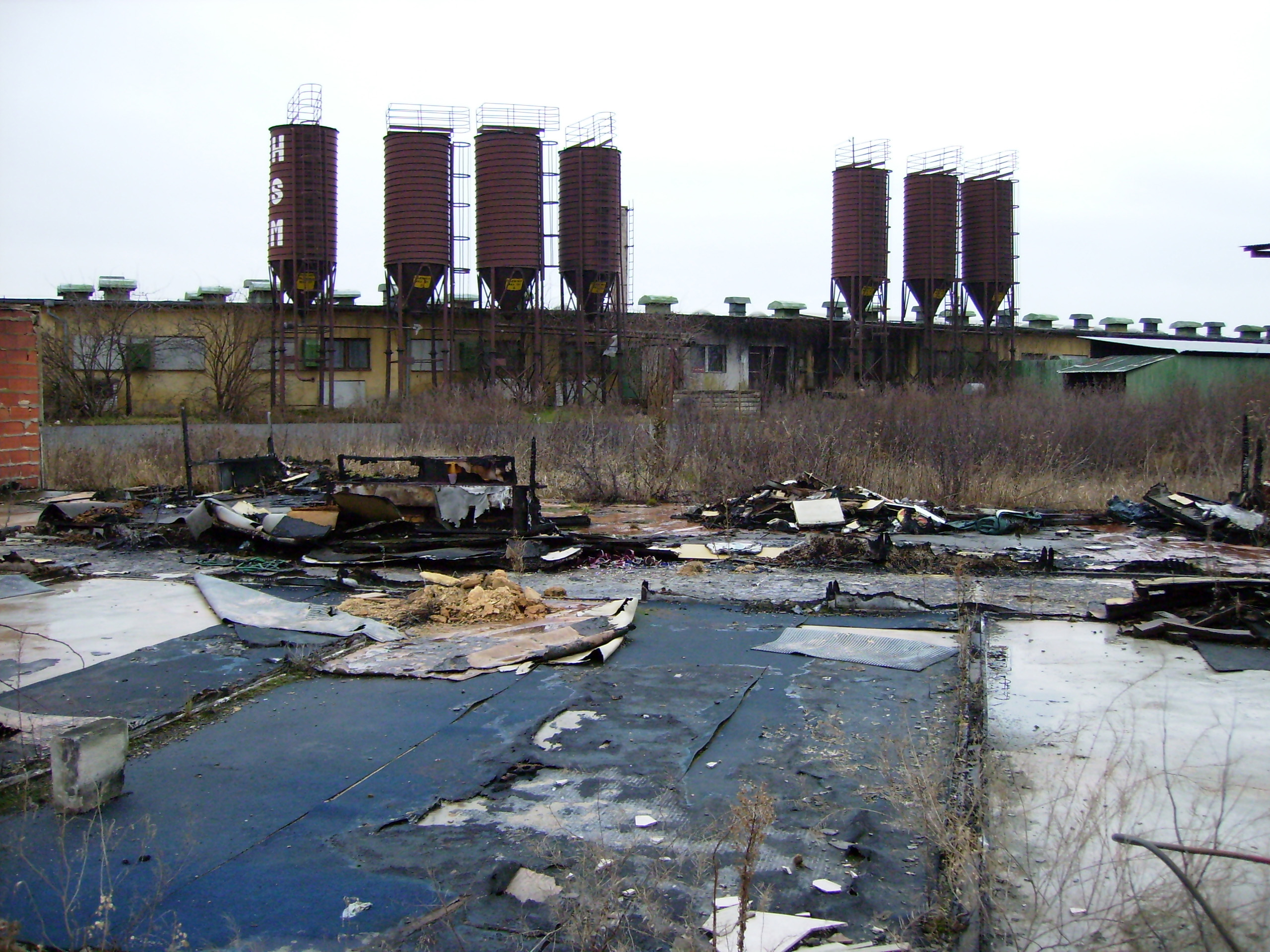 Contaminated land: the kind of site an environmental search is designed to flag before a buyer becomes exposed to remediation liability.