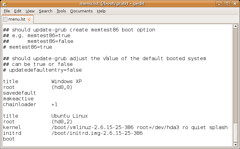Auditors require concrete evidence of control implementation. Verifying system configurations, such as reviewing this GNU GRUB configuration file, is a mandatory step during compliance evaluations to ensure security policies are actively enforced.