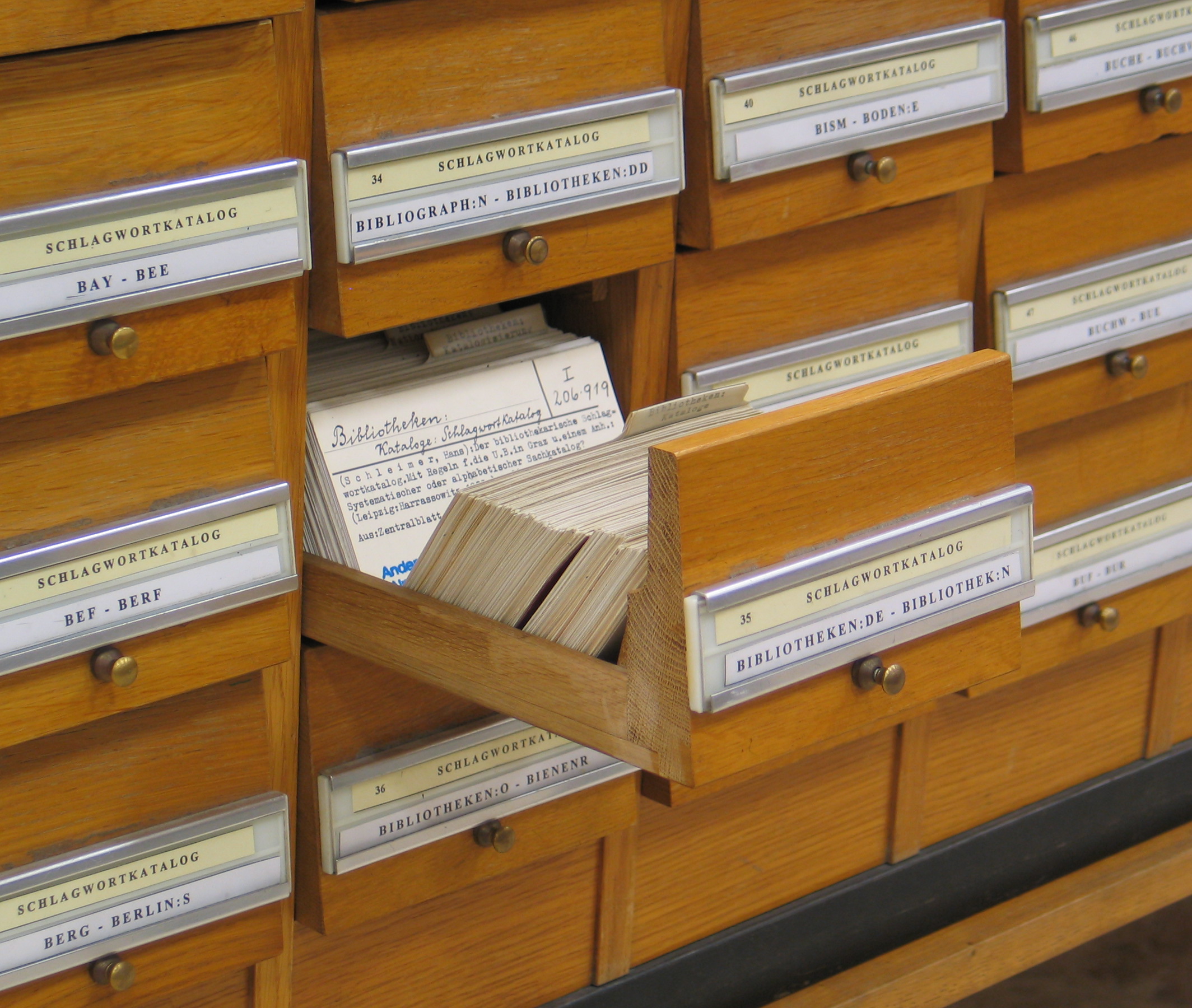 Just as a traditional library card catalog stores metadata (author, subject, location) about physical books, the AWS Glue Data Catalog stores metadata about datasets, making them easily discoverable across the data lake.