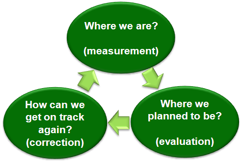 The Monitoring and Controlling cycle acts as the project's central nervous system, continuously measuring actual performance against the baseline plan and initiating corrective changes when necessary.