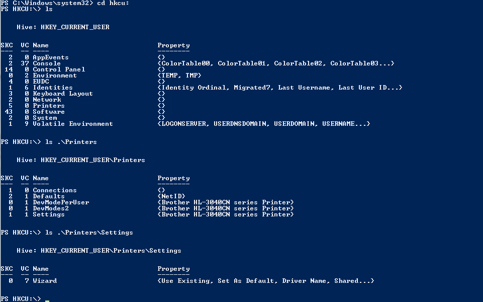 Navigating the Windows Registry hierarchy. Attackers frequently target specific registry keys, such as the 'Run' key, to maintain persistent access to a compromised host across system reboots.