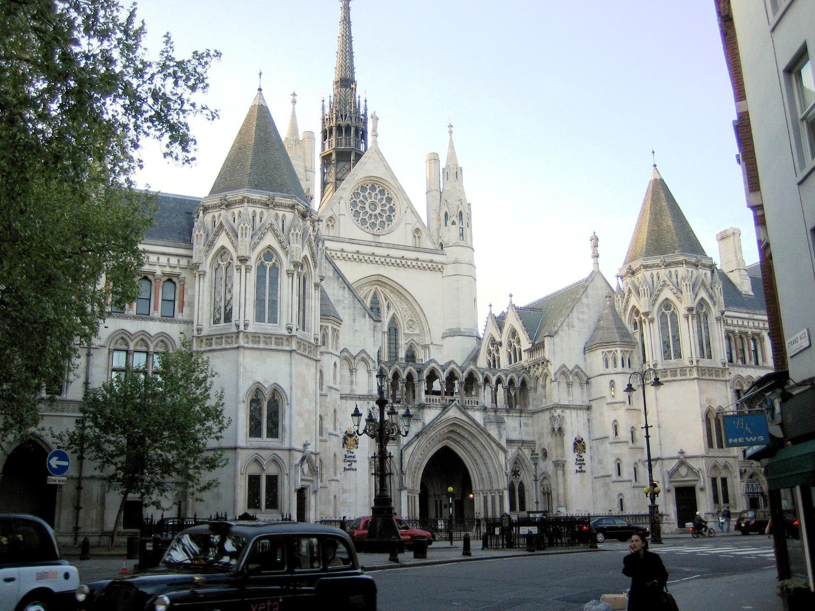 The Royal Courts of Justice in London, where civil claims governed by the Limitation Act 1980 are heard in England and Wales.