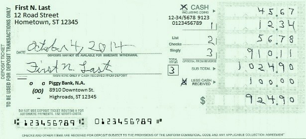 To maintain strict public transparency, standard deposit slips and checks must be customized to explicitly bear the exact licensed name of the real estate firm alongside the trust account designation.