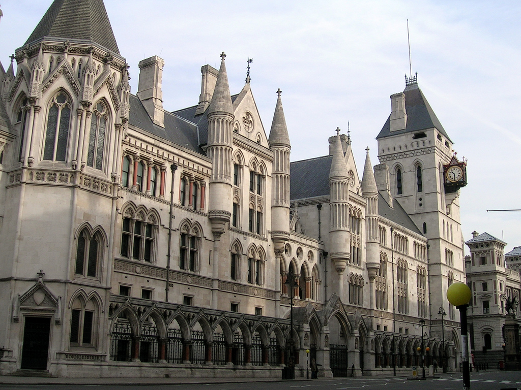 The Royal Courts of Justice in London, home to the High Court, which reaffirmed the Banks v Goodfellow capacity test in Leonard v Leonard (2024).