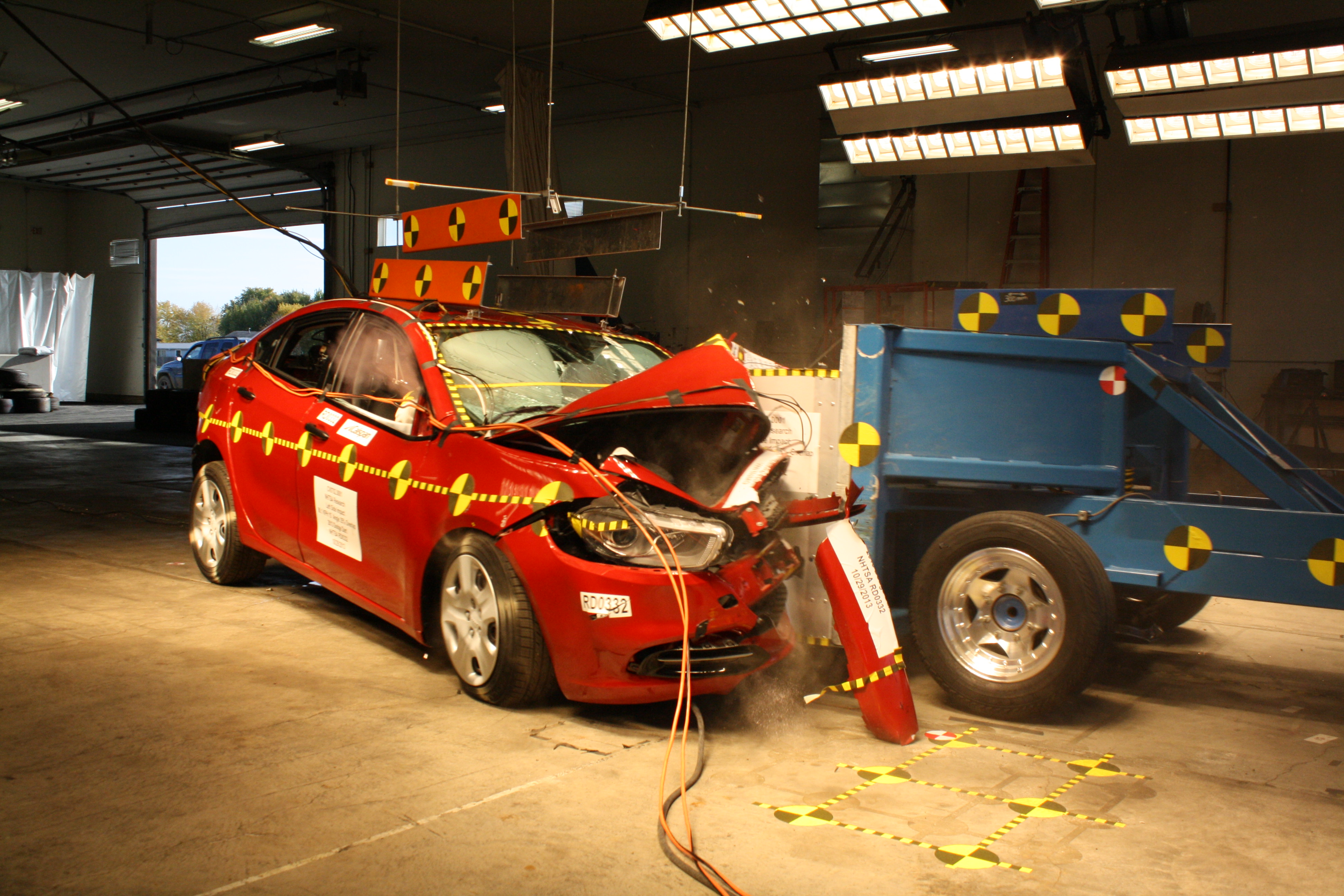 Destructive testing, such as an intentional vehicle crash test, is classified as an appraisal cost within the Cost of Conformance.
