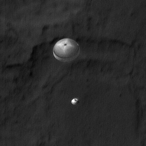 Real-world engineering problems often have multiple valid solutions. For example, NASA engineers designed this specialized supersonic parachute to solve the problem of safely landing a rover within the extreme constraints of the Martian atmosphere.