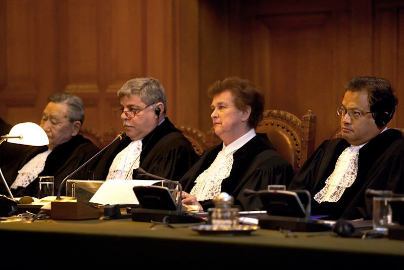 A hearing of the International Court of Justice, illustrating the principle that all parties must be heard before a decision is made — the essence of audi alteram partem.
