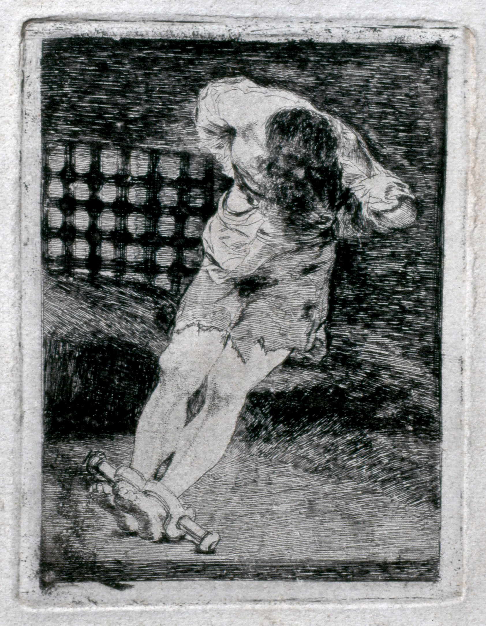 Goya's 'The custody of a criminal does not require torture' — Article 3's absolute prohibition on torture admits no balancing or exception, unlike the qualified rights discussed alongside it.