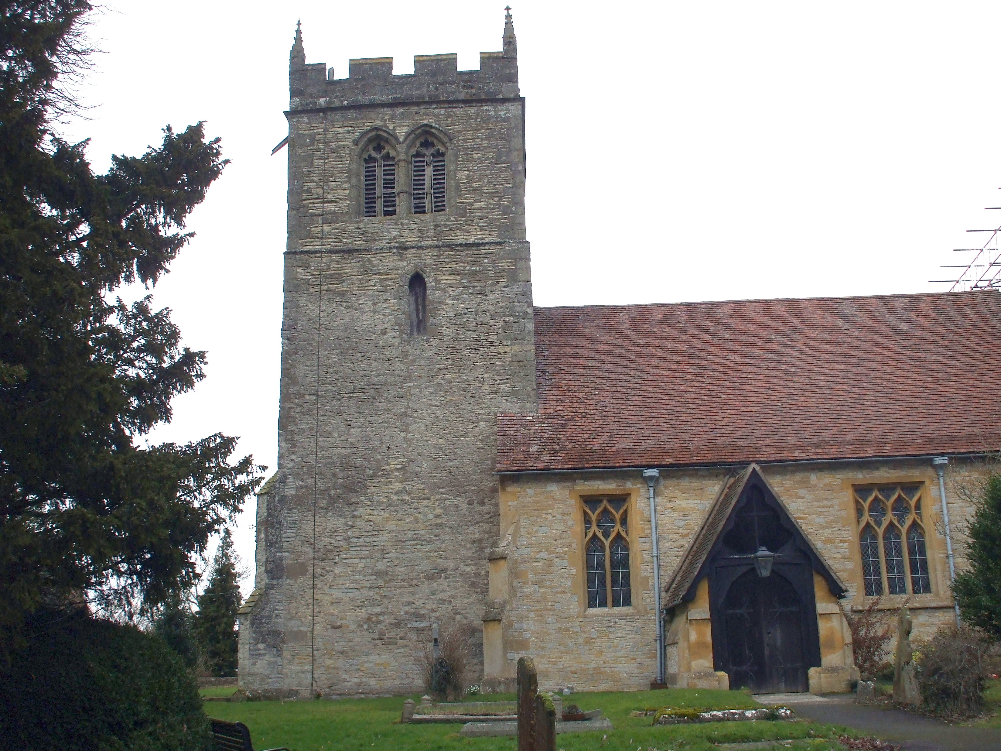 St John the Baptist, Aston Cantlow — a parish church where historic chancel repair liability could still bind a modern property owner, the risk a chancel repair search or indemnity insurance addresses.