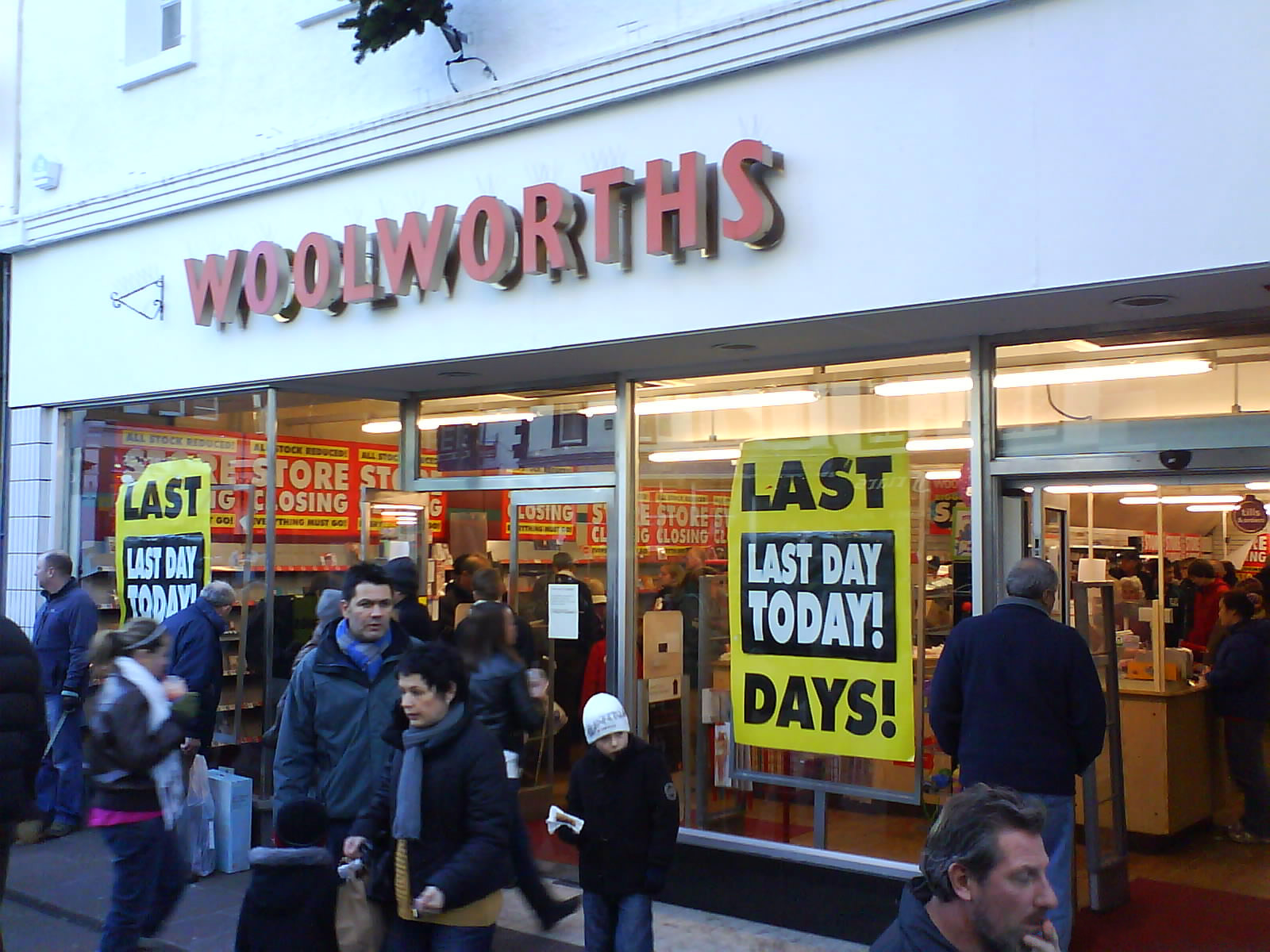 Woolworths' 2008 administration illustrates why pinpointing the exact 'onset of insolvency' date matters: every claw-back lookback period counts backward from that fixed statutory moment.