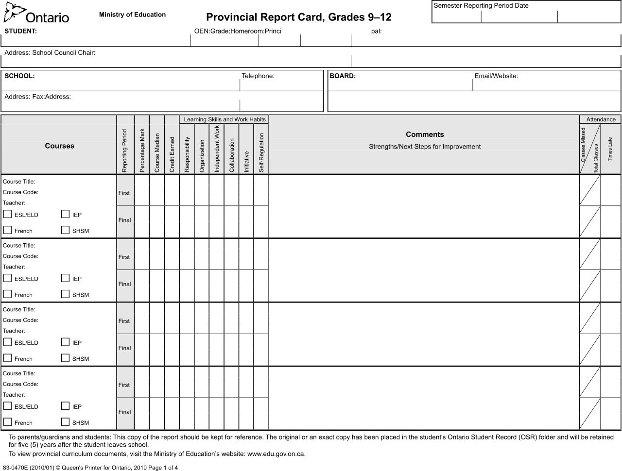 Just as general education students receive standardized report cards, schools are legally mandated to provide parents with regular updates on their child's progress toward their individualized goals.