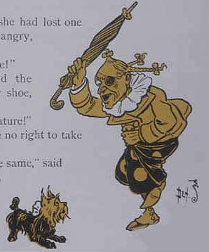 The Wicked Witch of the West represents a traditional antagonist, directly opposing the protagonist's goals.