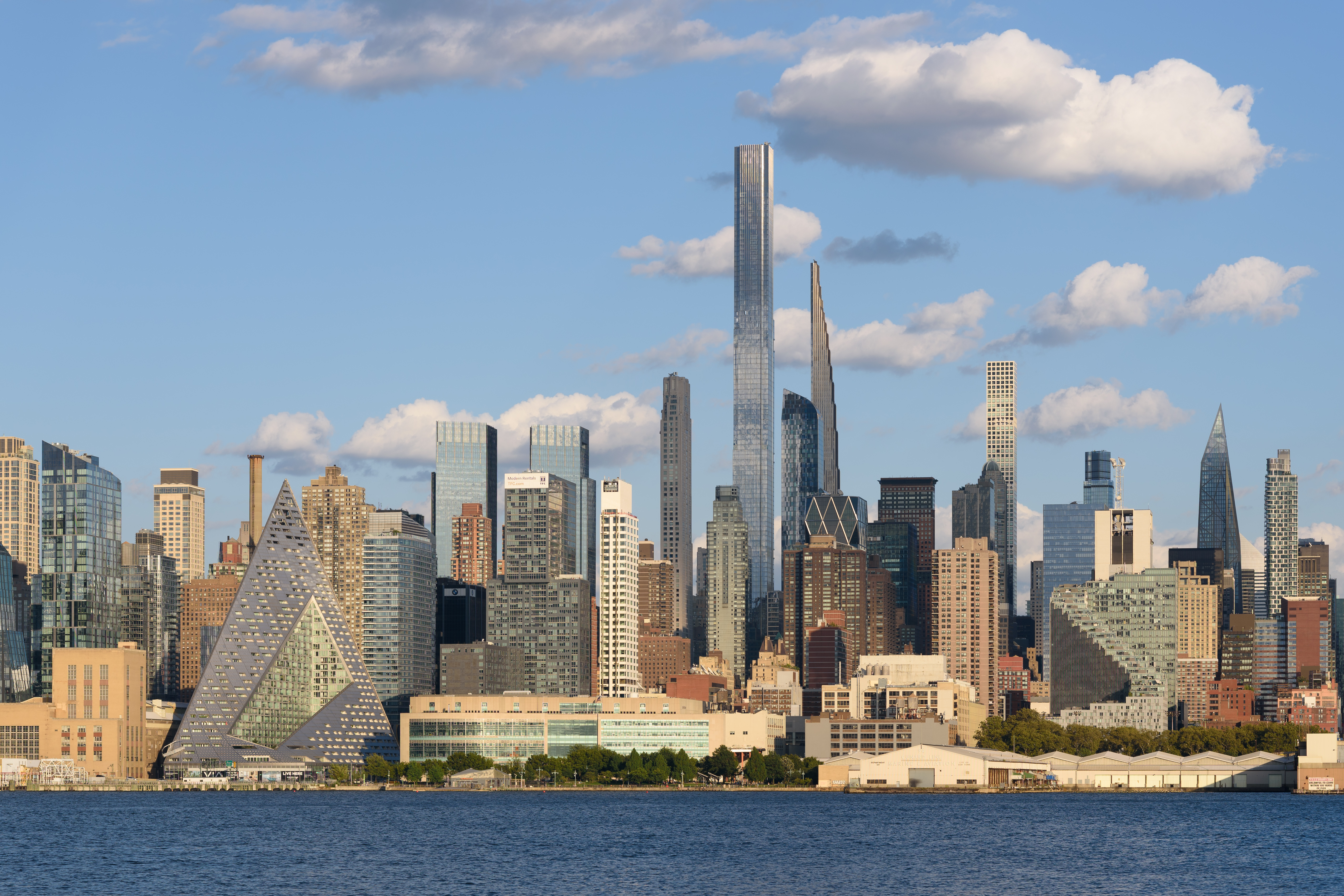 Midtown Manhattan's dense skyline illustrates the immense scale and complexity of the residential and commercial assets overseen by New York City property managers.