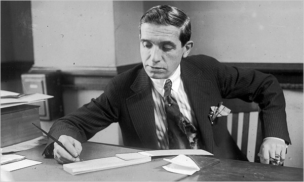 Charles Ponzi, the namesake of the Ponzi scheme. A broker-dealer that fails to enforce its Written Supervisory Procedures can be held legally liable if an agent operates a fraudulent scheme using the firm's platform.