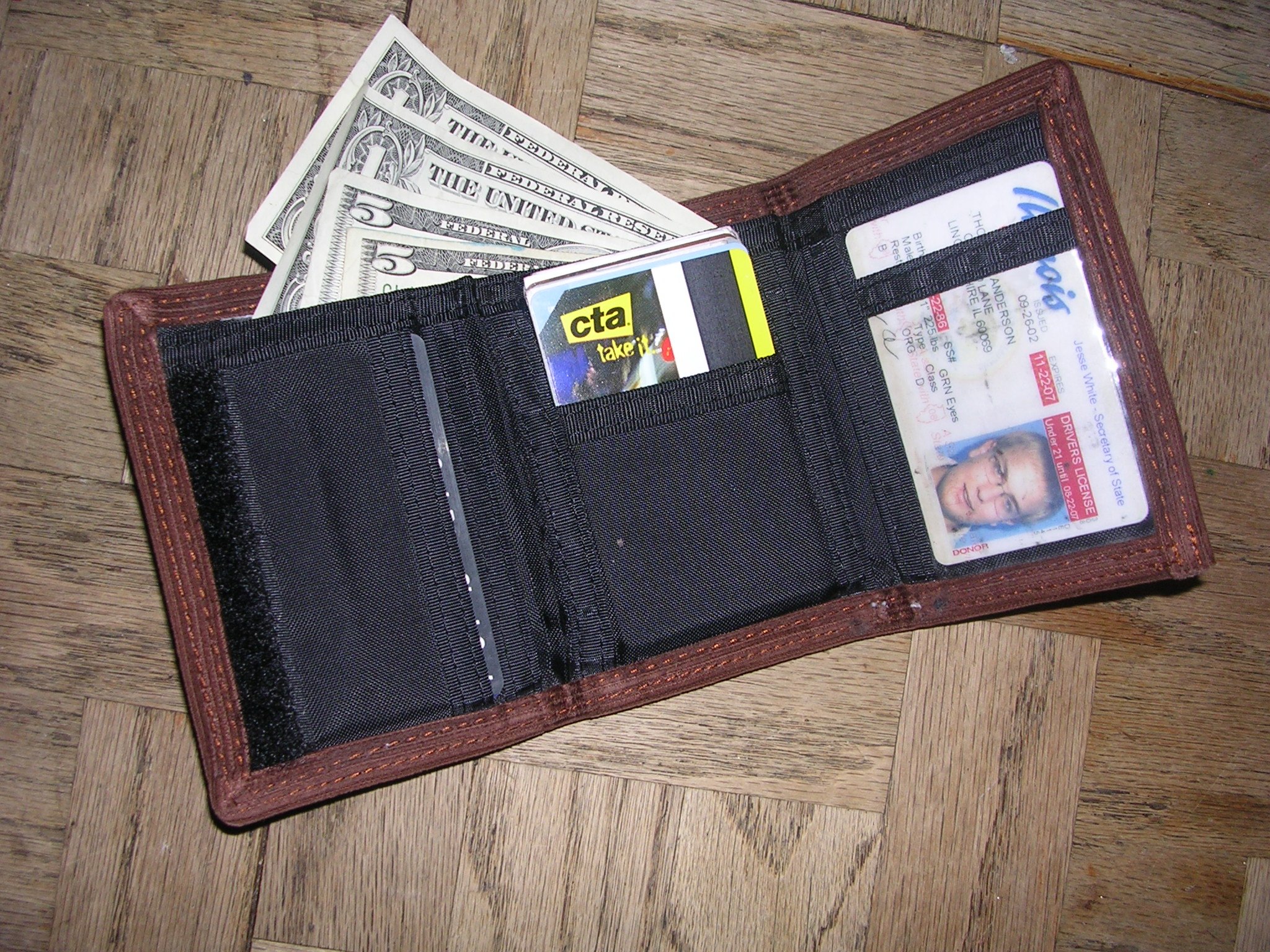 The "wallet analogy" clarifies two distinct violations: placing a client's check in your personal wallet is commingling, while spending that money is conversion.