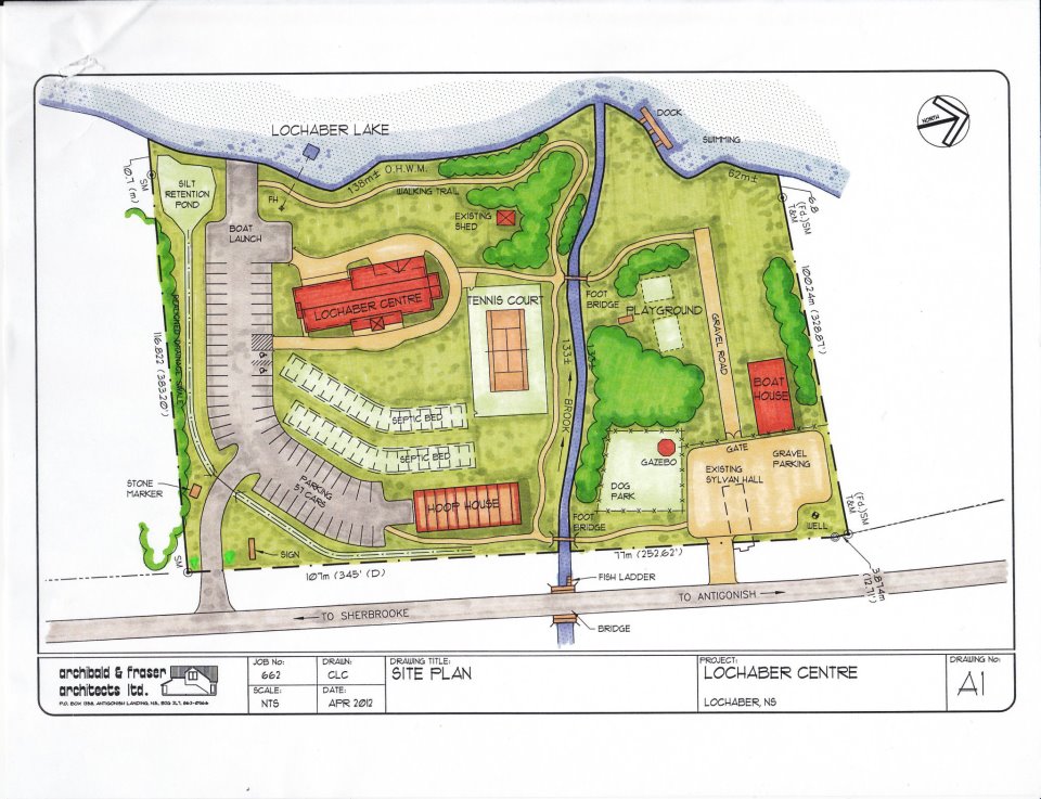 A commercial site plan. During the review process, the municipal planning board evaluates these plans to ensure adequate parking, safe traffic flow, and minimal negative impact on surrounding properties.