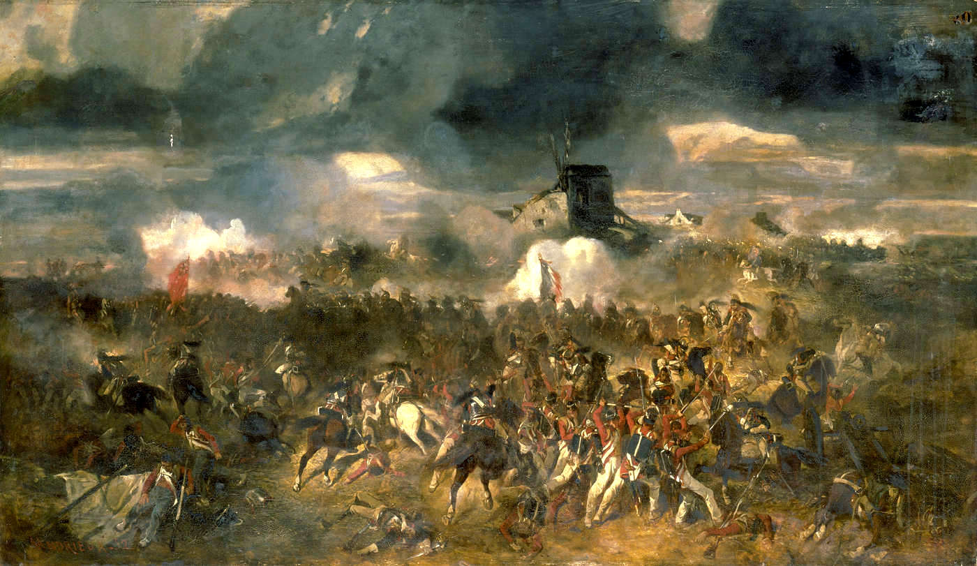 An allusion acts as a conceptual hyperlink. Mentioning "Waterloo" requires the reader to draw upon their prior historical knowledge of Napoleon's final, devastating defeat in 1815 to understand the symbolic resonance of the text.