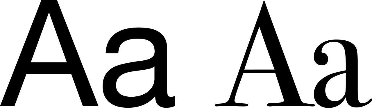 The physical distinction between uppercase and lowercase letters provides a visual starting line for a new independent thought.