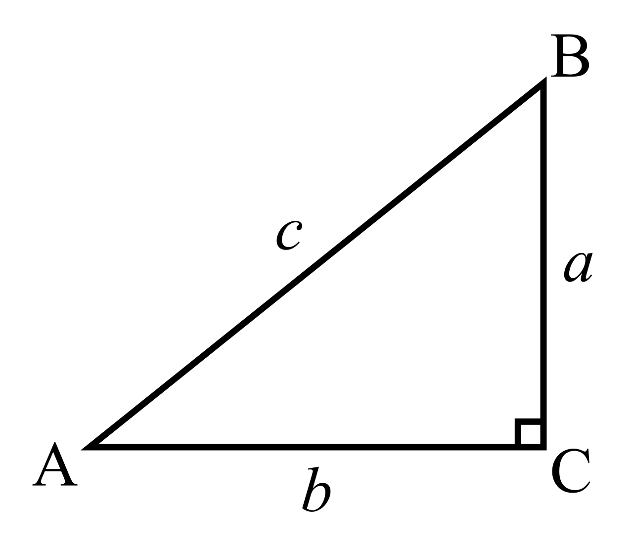 In a right triangle, the two legs meeting at the ninety-degree angle inherently serve as the base and perpendicular height for area calculations.