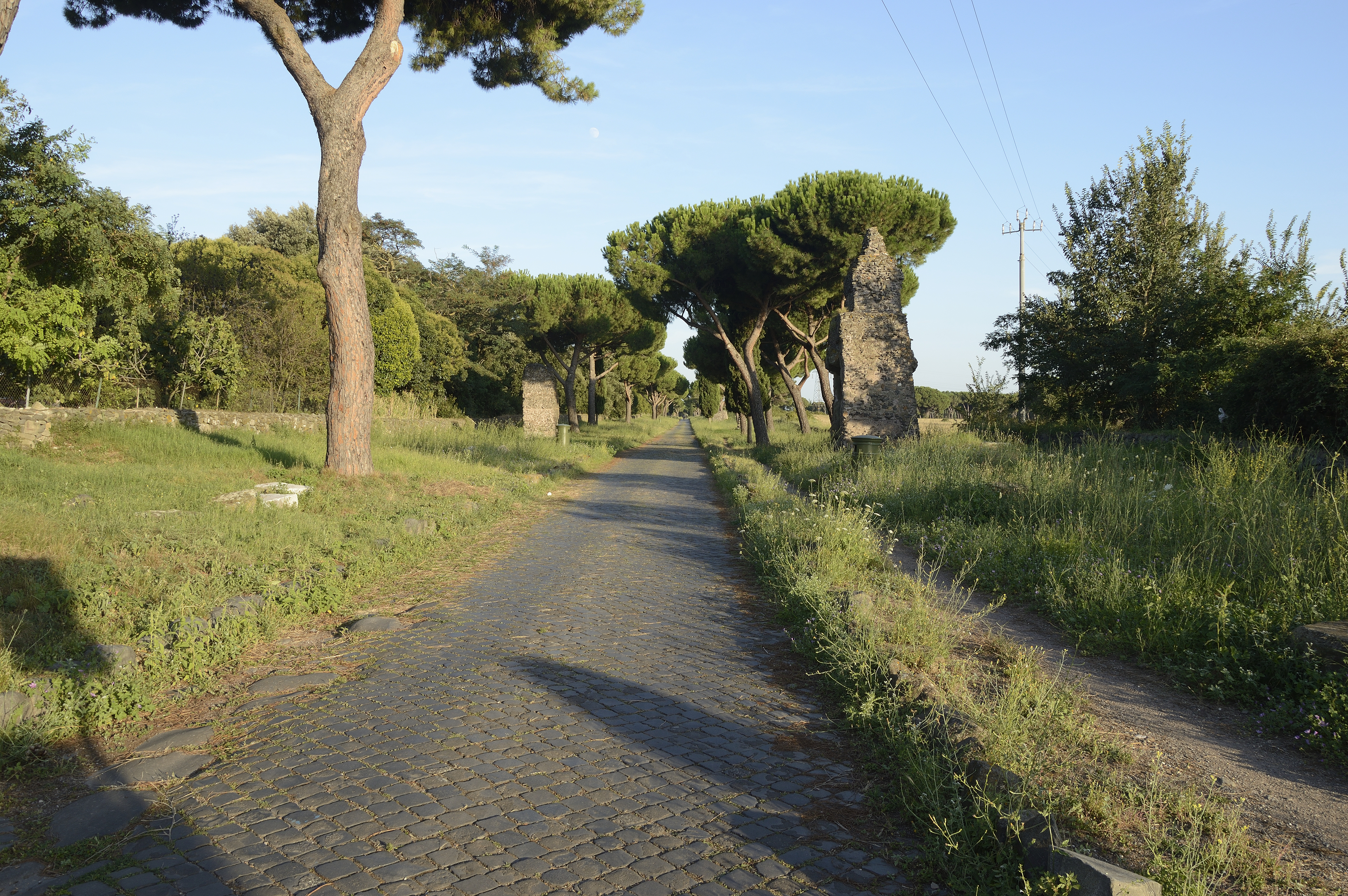 The Appian Way (Via Appia) is one of the oldest and most strategically important Roman roads. Its durable paved stones allowed for rapid military deployment and streamlined trade.