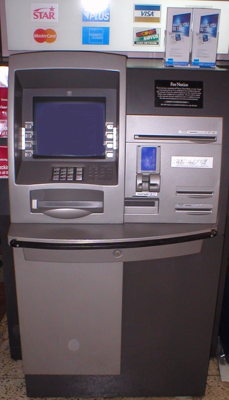 An Automated Teller Machine (ATM). An individual using a third-party ATM executes an isolated transaction, establishing them as a consumer rather than a customer under Regulation S-P.