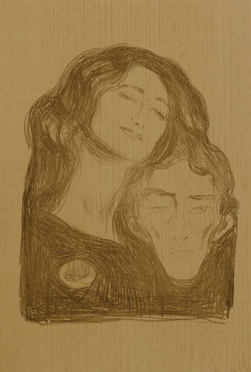 Edvard Munch's contrasting depictions of the same woman—as an idealized muse and a bloodthirsty monster—perfectly visually represent "splitting," the all-or-nothing defense mechanism seen in Borderline Personality Disorder.