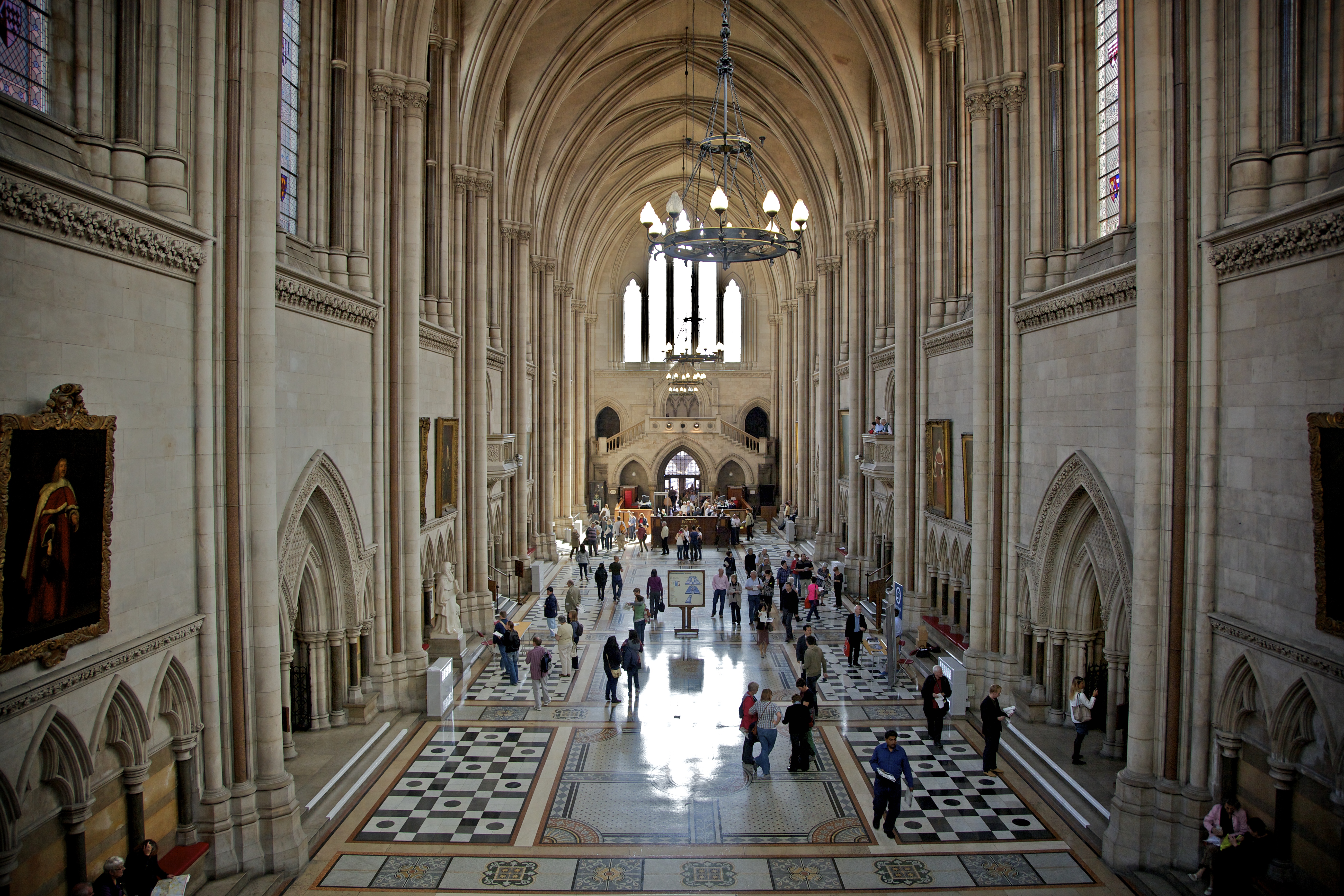 The Royal Courts of Justice in London — the kind of independent forum judicial independence exists to guarantee, free from executive or legislative interference.
