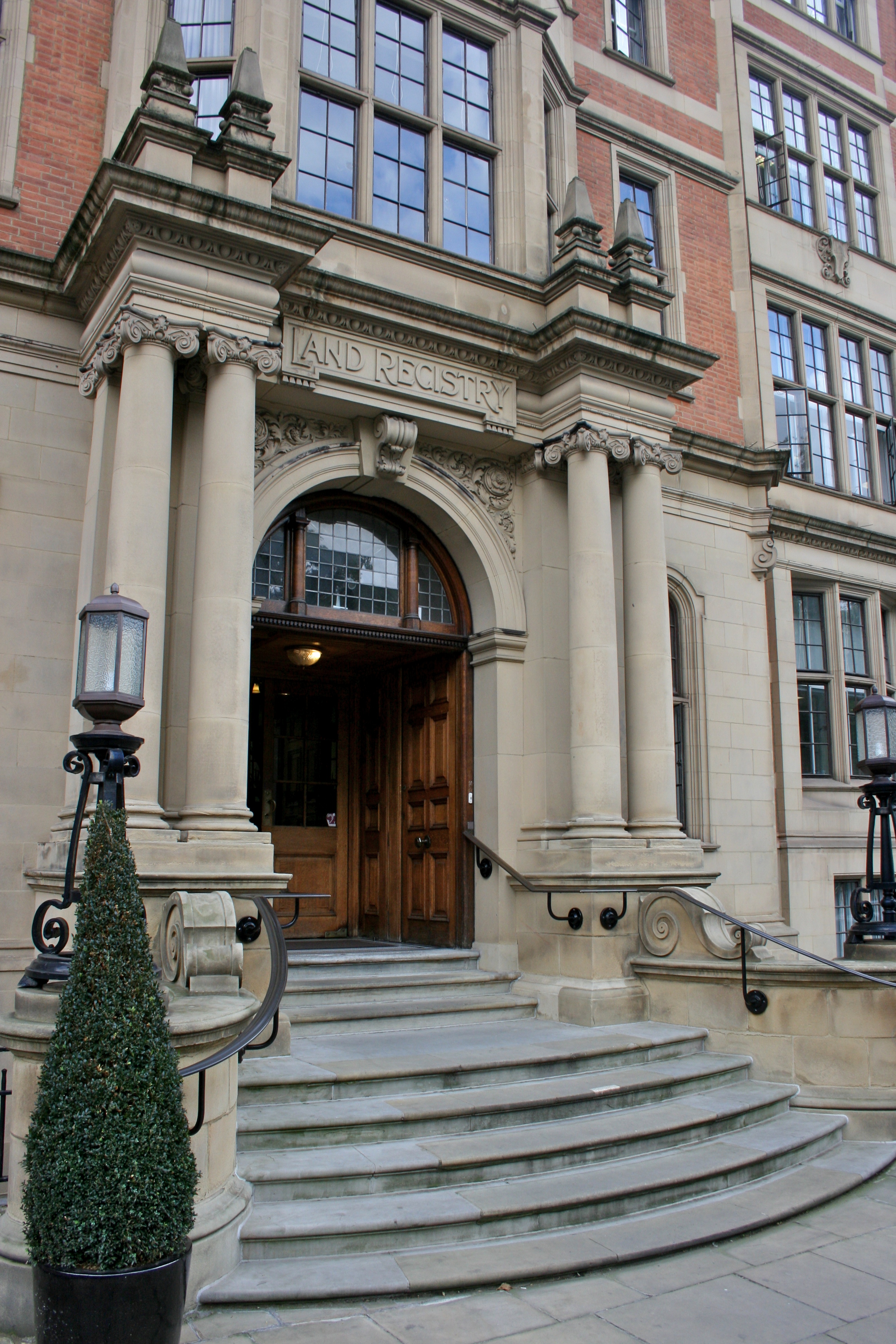HM Land Registry's former head office — one of the third-party bodies that, unlike an executor's own authority under the will, will not recognise a personal representative's authority until a grant of probate or letters of administration is produced.