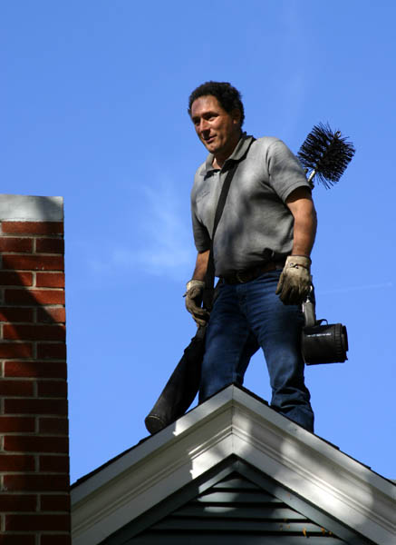 A chimney sweep — the trade at issue in Roles v Nathan, where sweeps who died of carbon monoxide poisoning after ignoring warnings were held to have accepted a risk inherent to their calling.