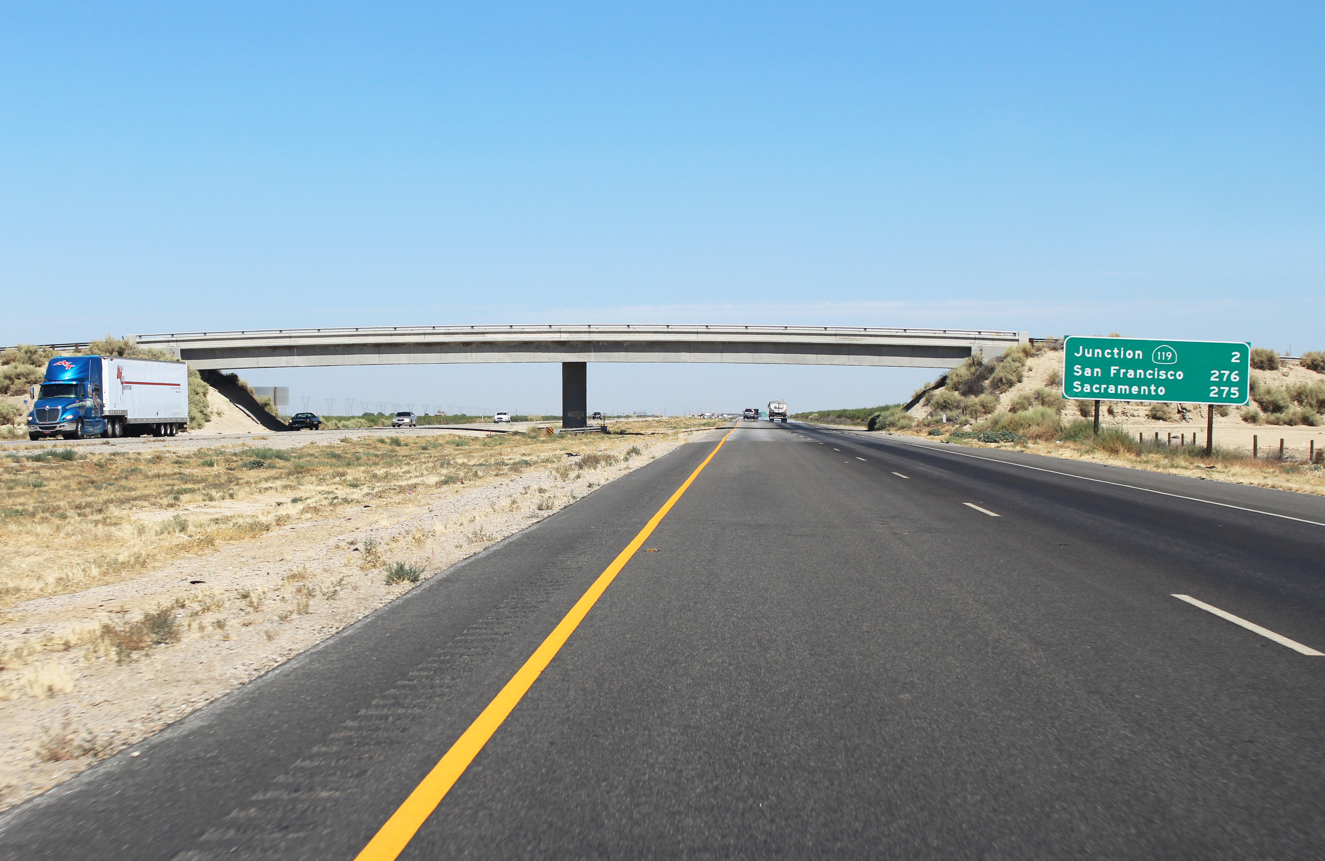 Road construction demonstrates concurrent power: maintaining local neighborhood streets, state highways, and the national Interstate Highway System requires coordination across all three levels of government.